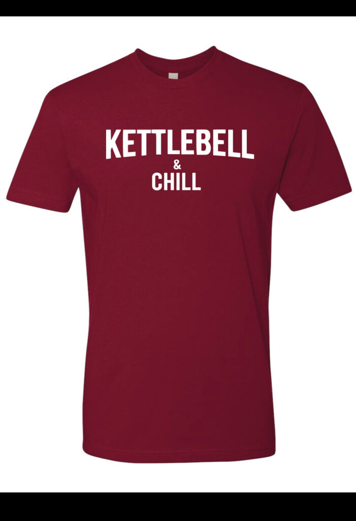 kettlebell & chill t-shirt Baltimore Kettlebell Club